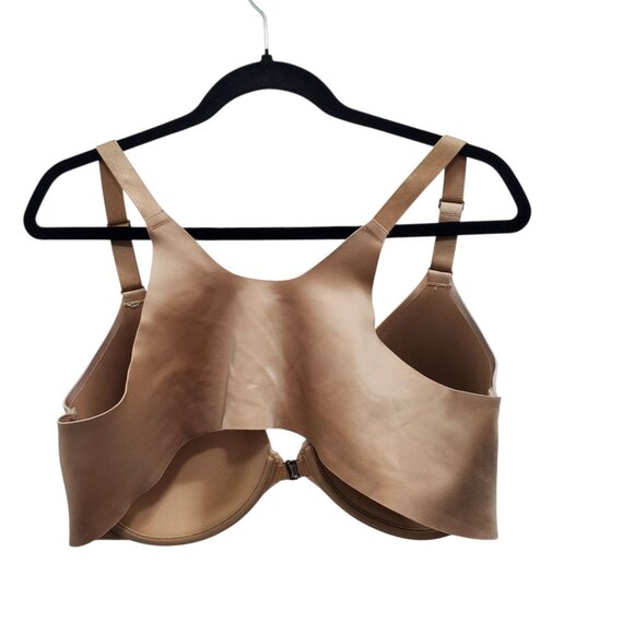 Soma Vanishing Back Full Coverage‎ FR CL Front Close Nude Underwire Bra Size 42D - Picture 7 of 7